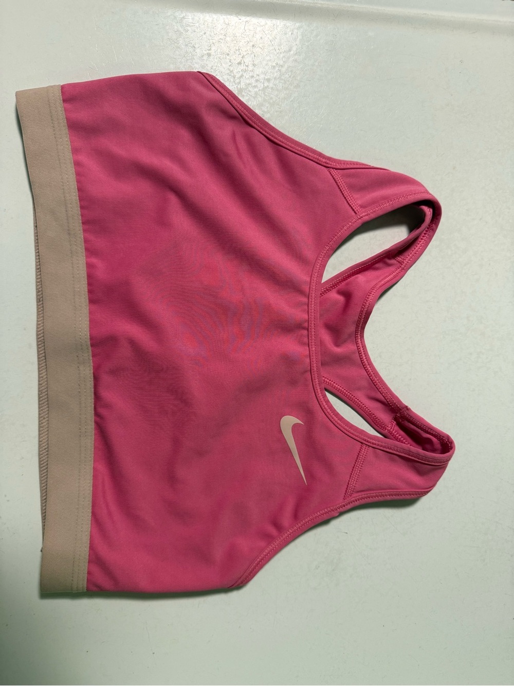 Nike Pink Sports Bra Size L